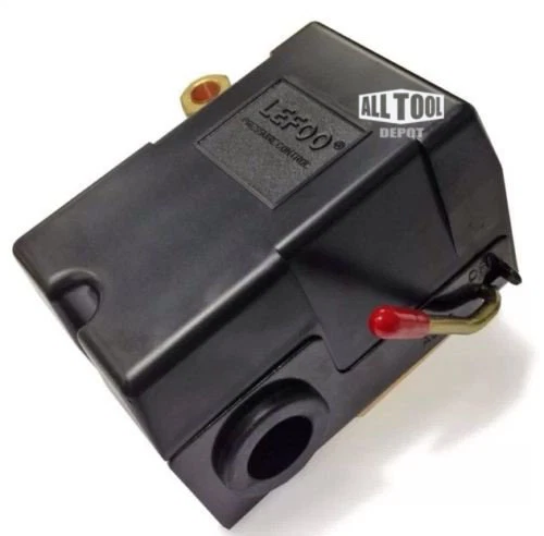 ALL TOOL DEPOT Air compressor pressure switch for porter cable dewalt craftsman 140-175 4 port