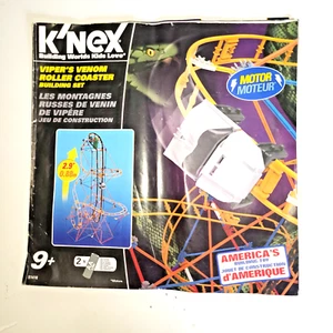 K'nex Bedienungsanleitung für Viper's Venom Achterbahn Bauset - Bild 1 von 7
