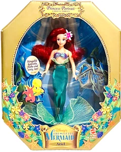 Mattel 18978 Disney The Little Mermaid Ariel Princess Portrait Collectible Doll - Picture 1 of 3