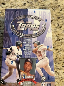 Topps Baseball Series 2 1996 ¡Caja sellada sin abrir! ¡Lo más destacado de la serie Mantle! - Imagen 1 de 7