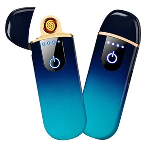 Electronic Lighter Smart USB Rechargeable LighterMini Electric Lighter Touch ... - Picture 1 of 7
