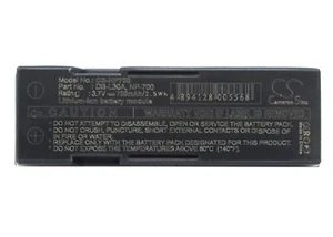 Cameron Sino3.7V 700mAh Li-ion Replacement Battery For Samsung SLB-0637 Camera - Picture 1 of 1