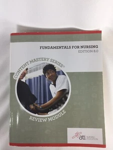 ATI Nursing Workbook Fundamentals For Nursing Edition 8 Review Module 646 Pages - Picture 1 of 12