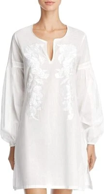 Natori Tunic Sleepshirt Natural White Small - Image 1 of 2