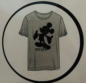 Mickey Mouse / Männer T-Shirt grau / Größe M - Bild 1 von 2