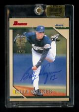 1996 BOWMAN 336 BILLY WAGNER FULL SIGNATURE AUTOGRAPHED +UNIFORM #13 BUYBACK /31