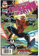 Sensational Spiderman '96 8 Newsstand FN L4