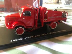 Eligor Hotchkiss PL 20/PL 50-pompier -métal et plastique