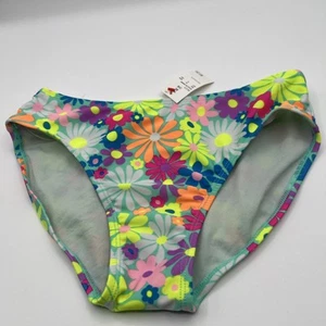 Cat & jack Girls Bikini bottom Full elastic waistband Floral Size XL(14) - Picture 1 of 6