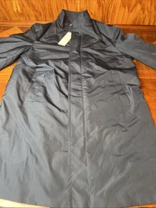Neu Mit Etikett Calvin Klein Mantel Jacke Gr. 40 L Navy - Bild 1 von 20