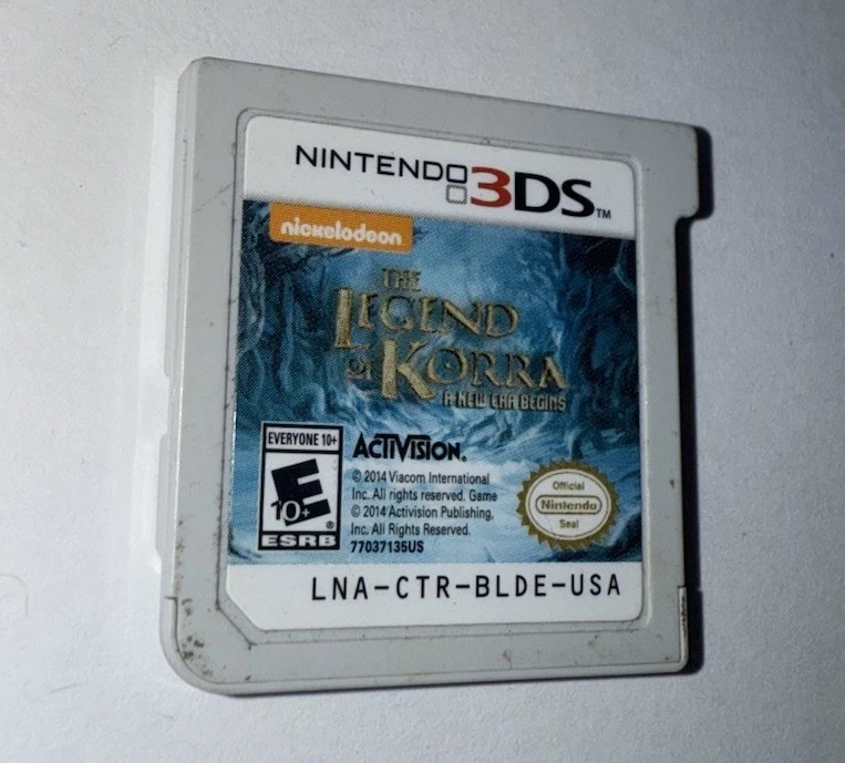 The Legend of Korra: A New Era Begins (Nintendo 3DS) solo carrito Foto 1 de 1