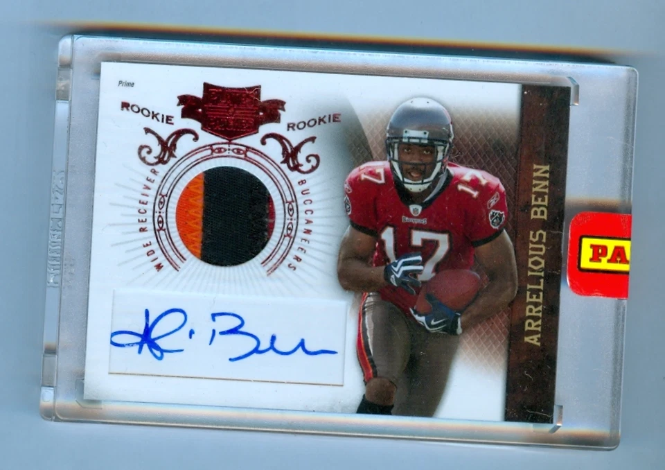 ARRELIOUS BENN 2010 PLATES & PATCHES AUTO 3CLR PATCH RC #/699 - Image 1 of 1