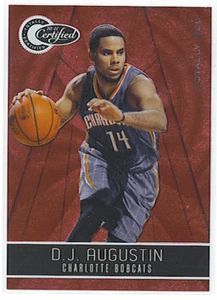 10-11 Totally Certified Red #5 D.J. Augustin #/499 - Picture 1 of 1