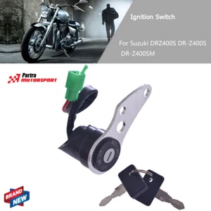 For Suzuki DRZ400 S 2000-2019 DRZ400 SM 2005-2009 Ignition Switch Keys - Foto 1 di 9
