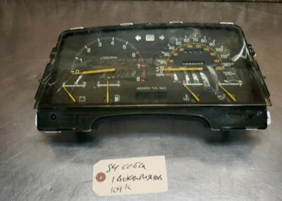84 85 TOYOTA CELICA GT GTS 5 СКОРОСТЕЙ 22RE ПРИБОРНАЯ ПАНЕЛЬ ДАТЧИК КЛАСТЕР SPEEDO - Изображение 1 из 4