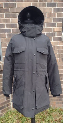 Canada Goose Gabriola Parka Black Size S Hooded Down Winter Coat Made in Canada - Image 1 of 4
