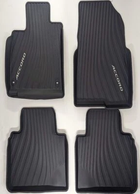 Alfombrillas originales Honda Accord pared alta para todas las estaciones (08P17-TVA-110A) Foto 1 de 3