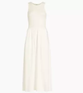 Splendid Maria Mixed Media Sun Dress white size Medium sleeveless NWT Sundress - Picture 1 of 9