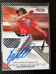 2017 Bowman's Best Best of '17 Autographs #B17RM Ryan Mountcastle RC - Picture 1 of 2