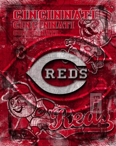 Cincinnati Reds 12x18inch Poster Cincinnati Reds Baseball Free Shipping Us - Picture 1 of 6