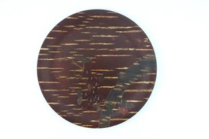 Japan Kakunodate Denshiro rundes Tablett Kleinteil Halter Kirschblüten - Bild 1 von 7