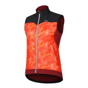 Protective Bodywarmer P-Painted Bird Ladies Polyester Red Size 44 - Picture 1 of 2