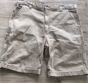 Carhartt Canvas Cargo Shorts Herren 40 Relaxed Fit Stretch hellbraun - Bild 1 von 6