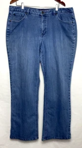 Gloria Vanderbilt Women’s Gabby Bootcut Jeans Size 20W Blue *H - Picture 1 of 6