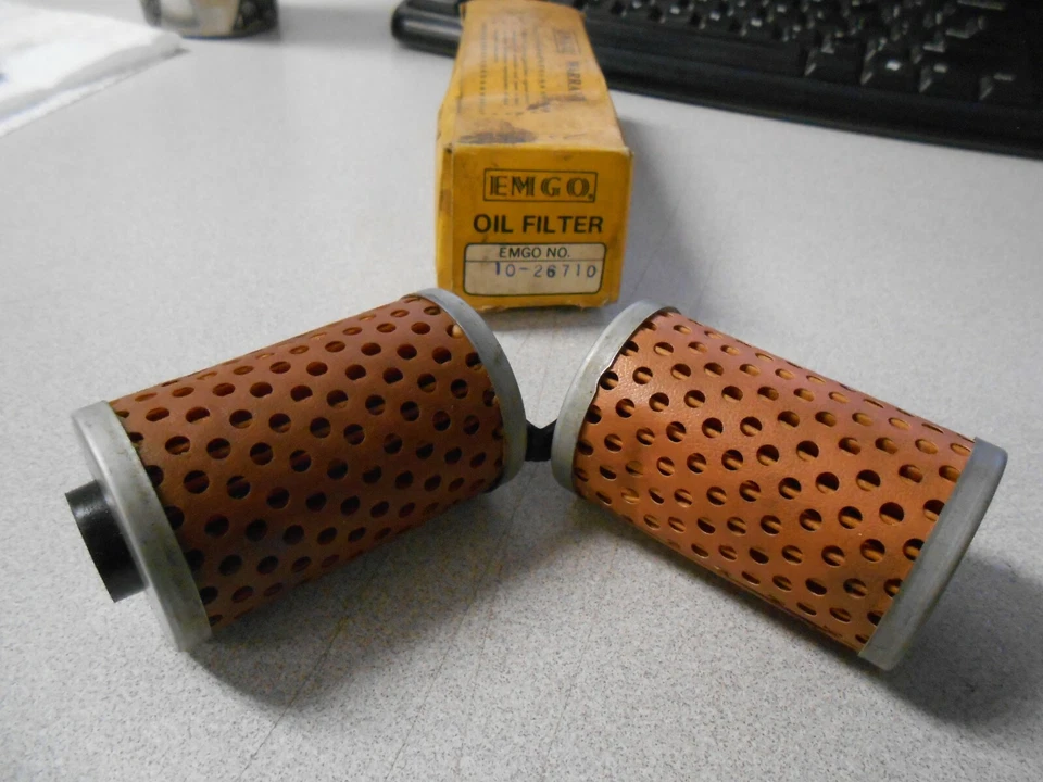 Filtro de aceite vintage NOS EMGO BMW 1979-1984 R100RT 1990-1991 R100GS R80GS 10-26710 Foto 1 de 4