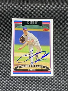 Glendon Rusch Chicago Cubs Team Set Signed Auto 2006 Topps Card #CHC13 ~ COA - Picture 1 of 3