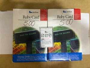 Lot of 3 Used Verifone Ruby Card with HPV-20 Car Wash (P040-07-500) - Picture 1 of 2