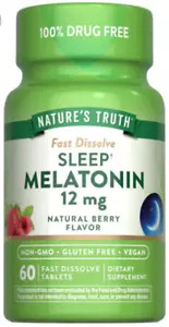 Nature's Truth Sleep Melatonin 12 mg - Picture 1 of 3