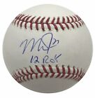 Mike Trout "12 ROY" Autographed Baseball