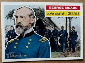 2009 TOPPS AMERICAN HERITAGE GEORGE MEADE #30 NM-MT Condition - Picture 1 of 2