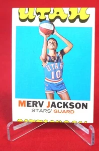 Tarjeta de baloncesto Merv Jackson Topps ABA 1971 #54 EX - Imagen 1 de 2