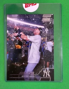 2022 STADIUM CLUB 35 DEREK JETER BOX TOPPER In Top Loader - Picture 1 of 2