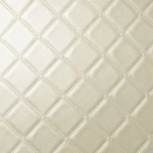 Shah Textile Upholstery Vinyl Leatherette Trellis Diamond Pattern - Picture 1 of 6