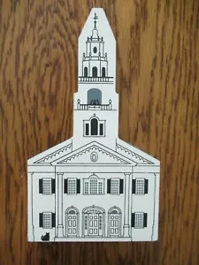 1992 Cat's Meow Village UNITED CHURCH OF ACWORTH Series X RETIRED - Picture 1 of 2
