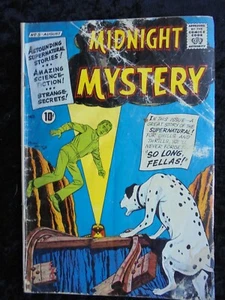 MIDNIGHT MYSTERY #5 1961 ACG SILVER AGE HORROR/ SCI-FI COMIC BOOK - Picture 1 of 2