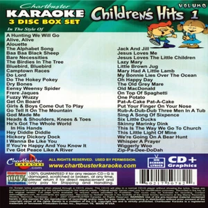 CHILDREN'S HITS Chartbuster 5078 #-1 Karaoke 3CD+G w/vocal guidesNEW BOX SET - Picture 1 of 4