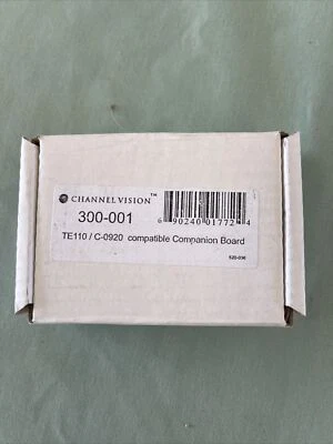 Placa complementaria compatible con Channel Vision TE110 / C-0920 300-001. Nuevo Foto 1 de 4