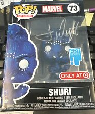 Autographed Letitia Wright Shuri Funko Pop signed Marvel Shuri # 73 With COA