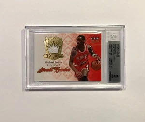 2007-08 Ultra SE (Season Crowns Mem) Michael Jordan (BGS 9) 2x9.5 (Pop 14)!!!! - Bild 1 von 2