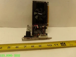 MSI Nvidia GeForce GT 610 2GB DDR3 PCIe Low Profile Video Card N610GT-MD2GD3/LP - Picture 1 of 6