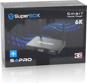 ** USED OPEN BOX SuperBox S4 PRO Media Player MONEY BACK IF NOT HAPPY ***