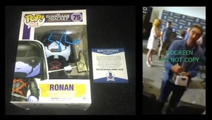 Lee Pace signiert Ronan Funko Pop Vinyl Guardians of the Galaxy Poster Foto GOTG - Bild 1 von 8