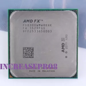 AMD FX-8300 Processor 3.3GHz FD8300WMW8KHK Socket AM3 CPU 95W 4000MHz - Picture 1 of 5