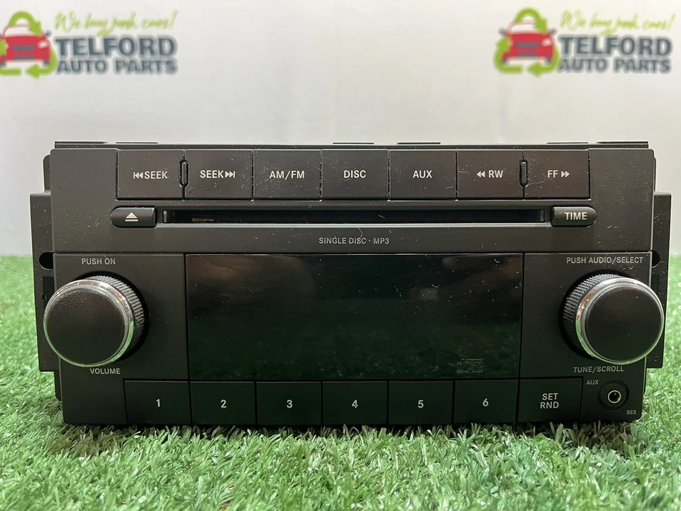 Radio Chrysler Aspen Dodge Challenger 2008-2009 pieza # P68021159ac OEM Foto 1 de 3