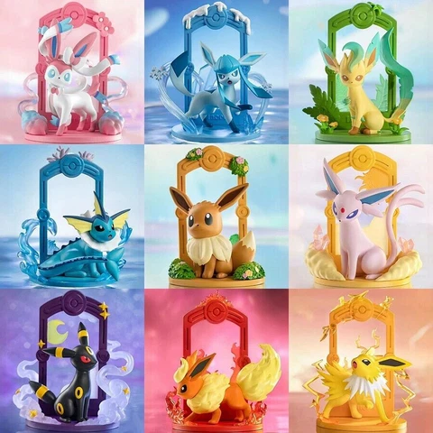 Funism Pokémon Eevee Evolution Case of 9 Blind Boxes Espeon Sylveon Umbreon Cover