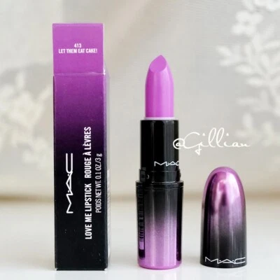 MAC Love Me Lipstick ~ 413 LET THEM EAT CAKE! ~Limited Edition~Discontinued ~NIB - Image 1 of 4